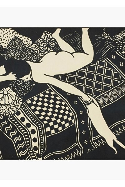 Universal Γυναίκα και γάτα σε ξύλινη αφίσα διακοσμητική