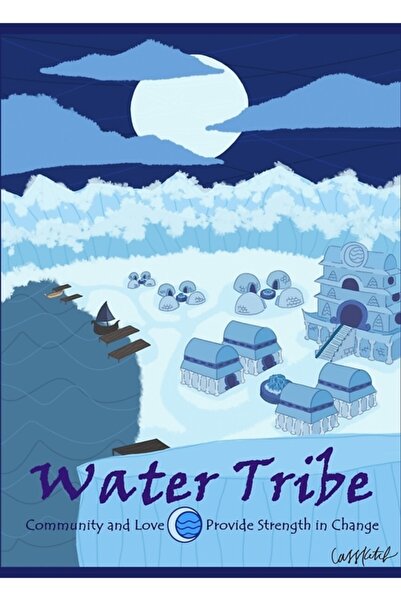 Universal Poster de călătorie Su Tribe, tablou decorativ din lemn