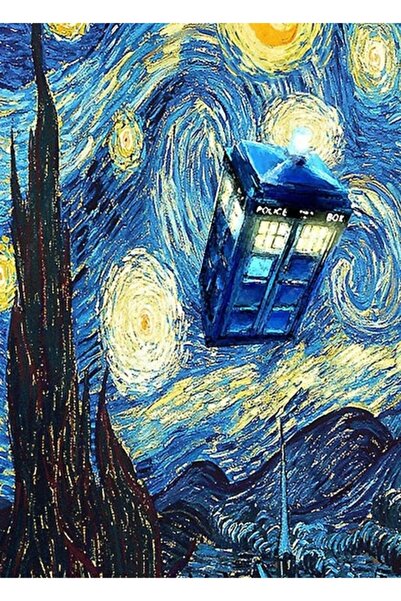 Universal Декоративен дървен плакат с картина на Ван Гог