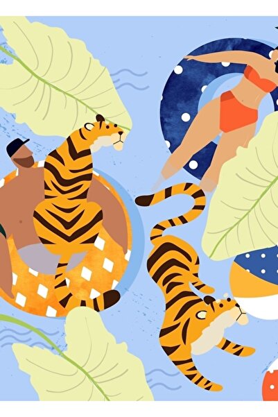 Universal Αυτό το καλοκαίρι # εικονογράφηση # Καλοκαιρινή Ξύλινη Αφίσα Ζωγραφ...