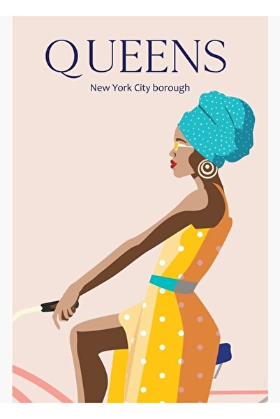 Universal Πινακίδα Νέα Υόρκη Κουίνς, Ξύλινη διακοσμητική αφίσα ταξιδιωτικών α...