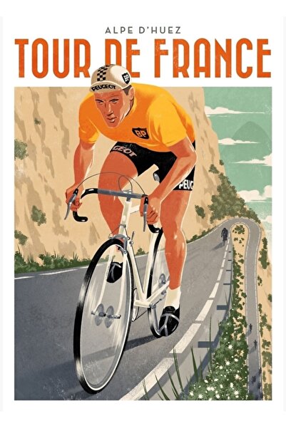 Universal Poster de călătorie - Alpe D'huez - Tablou turistic din Franța Post...