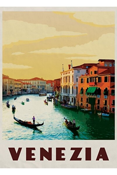 Universal Αφίσα ταξιδιού στη Βενετία Βενετία Ιταλία Κανάλια Βενετίας Πίνακας ...
