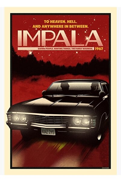 Universal Помогни сега: Дървен декоративен плакат за маса Impala