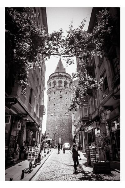 Universal Poster decorativ din lemn Istanbul18