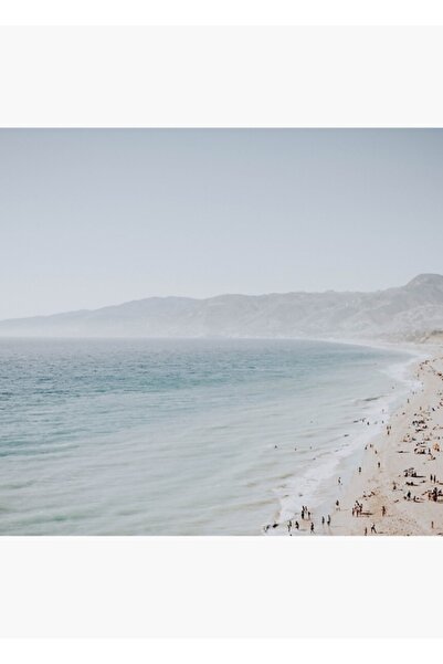 Universal Poster decorativ din lemn Malibu Sahili Iii