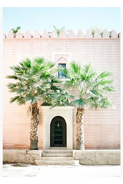 Universal Tablou de călătorie, poster decorativ din lemn, realizat în Maroc, ...