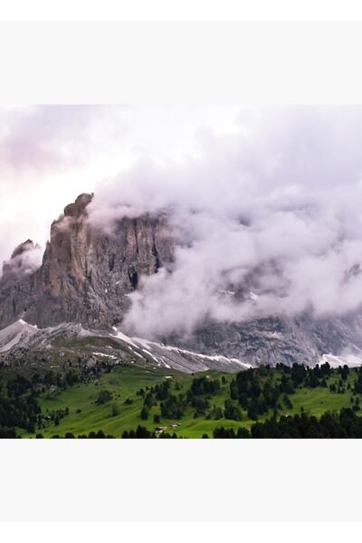 Universal Dolomitii, Trentino-Alto Adige, Italia Tablo Ahşap Poster Decorativ