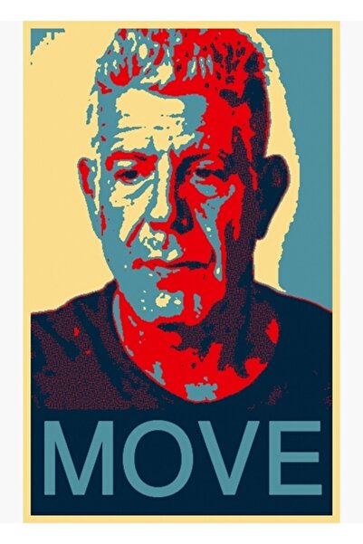 Universal Anthony Bourdain, celebrul bucătar, citat, tablou, poster din lemn,...