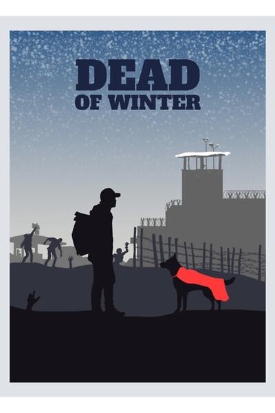 Universal Poster de călătorie în stil Dead Of Winter - Poster decorativ din l...