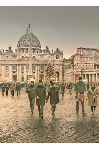 Universal Οδός Κονσιλιάσιονεισιόν, Ρώμη, Ιταλία. Ξύλινη διακοσμητική αφίσα.