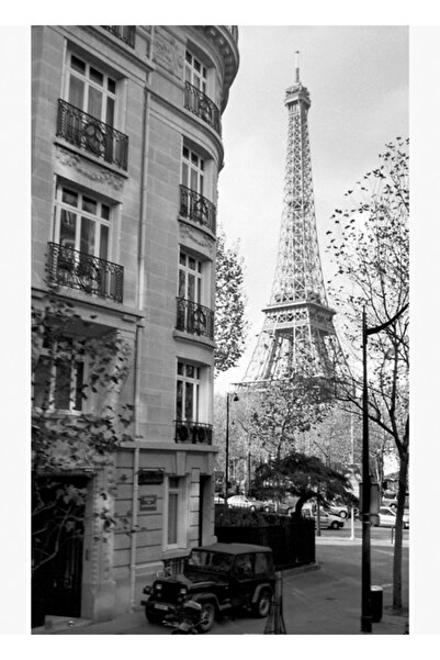 Universal Παρίσι Νο1 Ξύλινη Διακοσμητική Αφίσα Ζωγραφικής