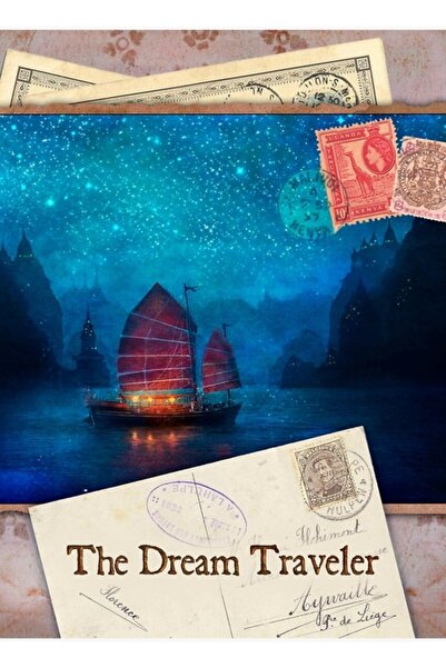 Universal Dream Traveler Foxfires Calendar - Διακοσμητικό Ξύλινο Πίνακα Εξωφύ...