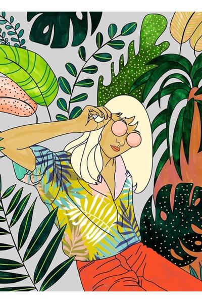 Universal Διακοσμητική ξύλινη αφίσα για τις ανοιξιάτικες διακοπές