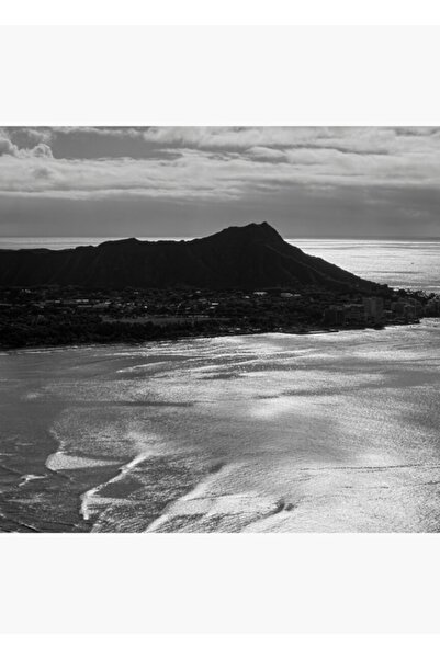 Universal Μαύρο και άσπρο ξύλινο διακοσμητικό αφίσα με διαμάντια