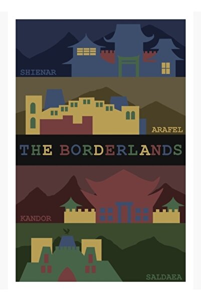 Universal Декоративен дървен плакат с картина от Borderlands