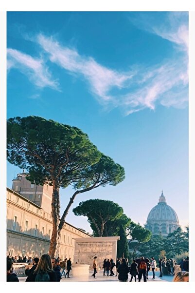 Universal Vatican - Italia Tablo Ahşap Poster Decorativ