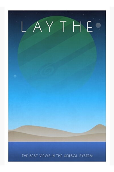 Universal Αφίσα του προγράμματος διαστημικών πτώσεων Kerbal - Διακοσμητική ξύ...