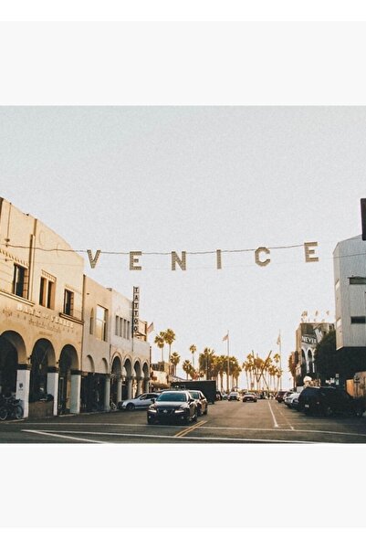 Universal Διακοσμητική Ξύλινη Αφίσα Βενετίας