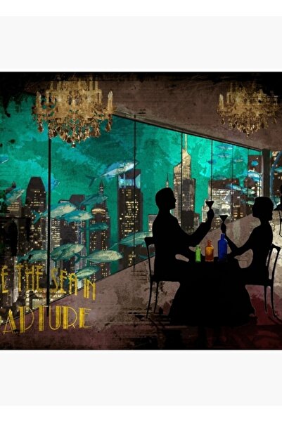 Universal Διακοσμητική ξύλινη αφίσα για διαφήμιση ταξιδιών Bioshock