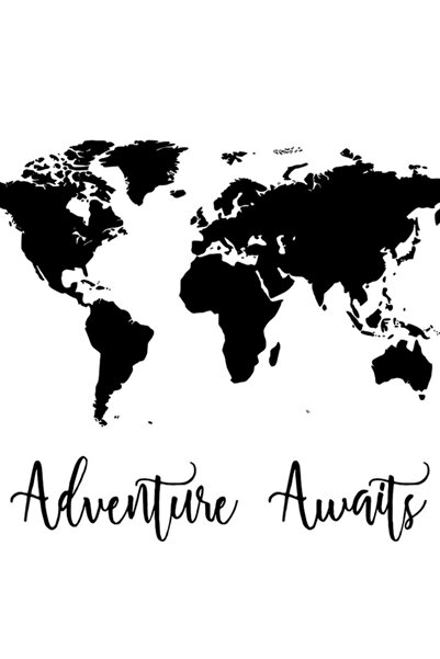 Universal Poster din lemn Adventure Tablo Waiting for Decorate