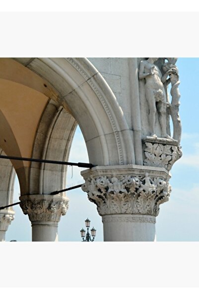 Universal Ζωγραφιά με καμάρες και ξύλινη αφίσα από το Παλάτι των Δόγεων στην ...