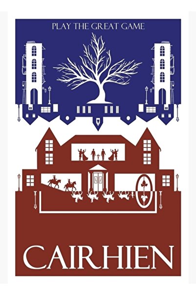 Universal Διακοσμητική Ξύλινη Αφίσα Ζωγραφικής Cairhien