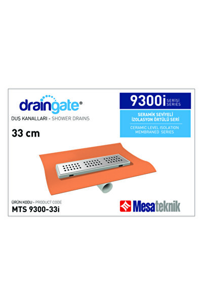 Draingate® Seramik Seviyeli Izolasyon Örtülü Serisi Mts 9300 33i