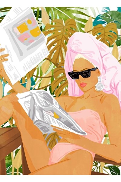 Universal Νέα αναφορές για τις διακοπές, Τροπικό μοντέρνο μποέμ σχέδιο, ζωγρα...