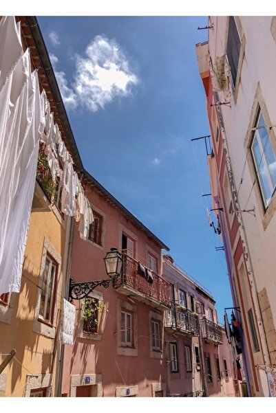 Universal Лисабон Португалия Картина Дървен плакат Декоративен