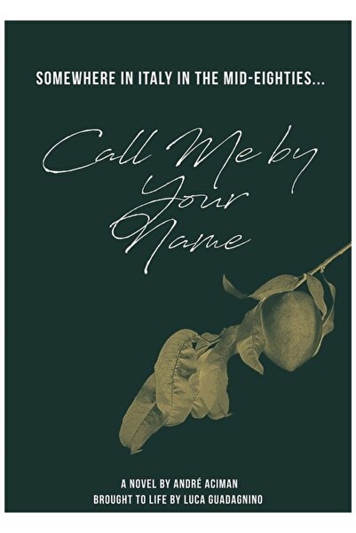 Universal Καλέστε με το όνομά σου (2) Ξύλινη διακοσμητική αφίσα ζωγραφικής