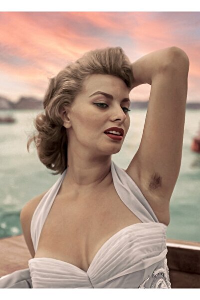 Universal Σοφία στη Βενετία 1955 Φυσική Ξύλινη Αφίσα Διακοσμητική