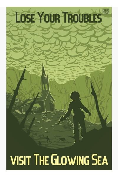 Universal Poster decorativ din lemn „Nu-ți pierde problemele”