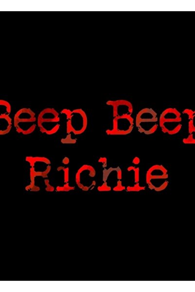 Universal Bip Bip Richie, Korkunç Bir Film Alıntı Etiket Tablo Ahşap Poster D...