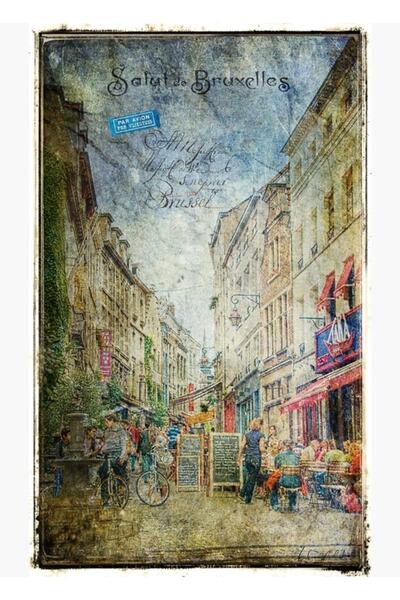 Universal Οδός Ρολλεμπίκ, Σαμπλόν, Βρυξέλλες – Ξεχασμένη ζωγραφική με καρτ πο...