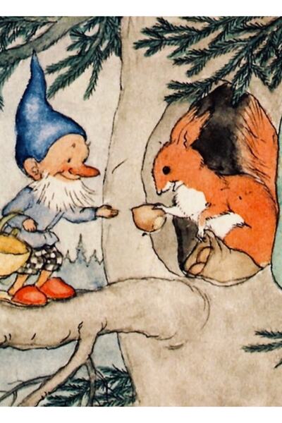 Universal κύριος. Η Γενναιοδωρία του Σκίουρου», Φρίτζ Μπάουμγκαρτεν (1920) Πί...