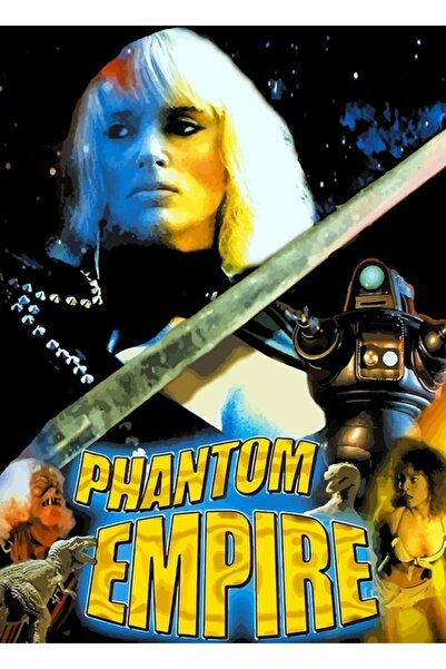 Universal Poster decorativ din lemn Phantom Empire