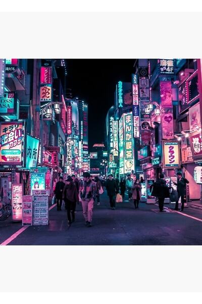 Universal Inimă plină de neon: Poster decorativ din lemn cu tematică Cyberpun...