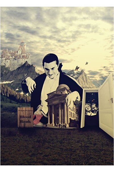Universal Drakula Slika Drveni Poster Dekorativni