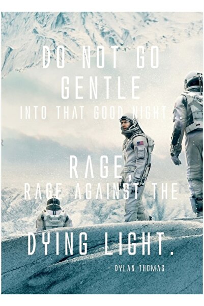 Universal Interstelar „Furia împotriva morții luminii” Versiunea 3 Tablou Pos...