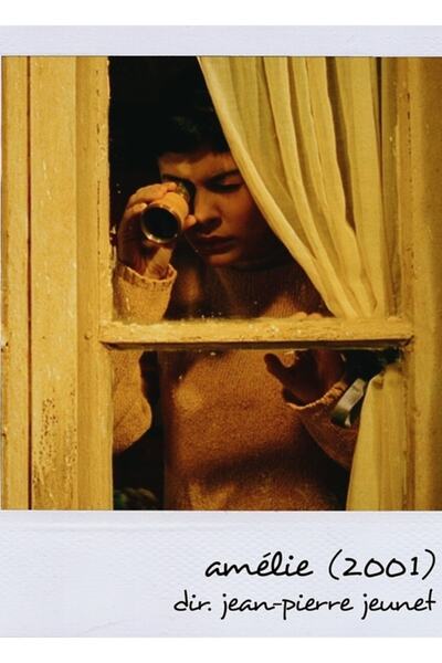 Universal Poster decorativ din lemn Amelie Polaroid