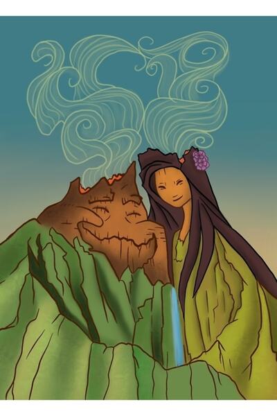 Universal Te lav cu lavă! Tablou decorativ din lemn, tip poster