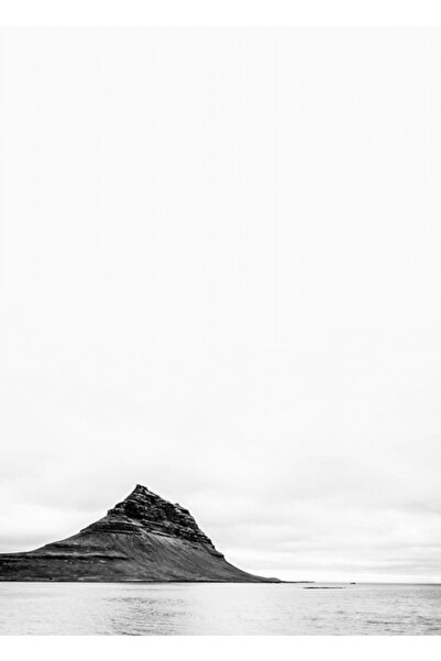 Universal Tablou cu muntele Islandei Poster din lemn Tablou decorativ Poster ...