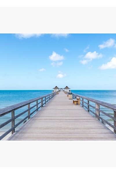 Universal Διακοσμητική Ξύλινη Αφίσα Ζωγραφικής σε Σκαλωσιά