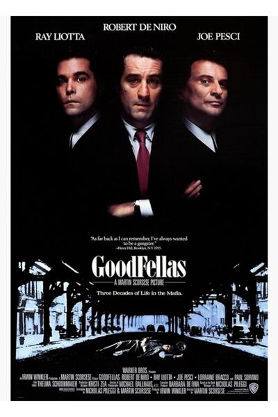 Universal Poster Goodfellas Tablo Poster din lemn decorativ