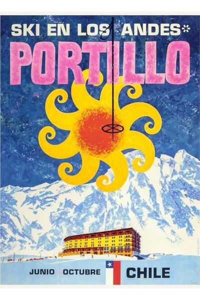 Universal Πορτίλο, Χιλή, Καγιάκ, Ξύλινη διακοσμητική αφίσα, Ξύλινη διακοσμητι...