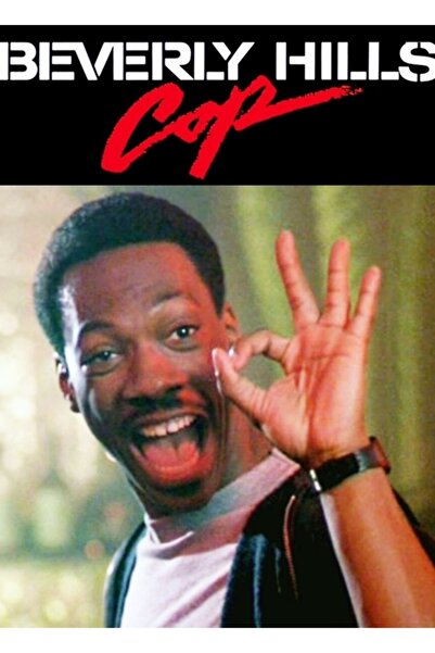 Universal Policija Beverli Hilsa - Axel Foley A-ok Slikanje Drveni Poster Dek...