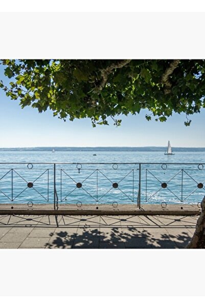 Universal Λίμνη Κονστάνς, Γερμανία Ξύλινη διακοσμητική αφίσα ζωγραφικής