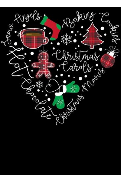 Universal Ciocolată caldă Filme de Crăciun Cântece de copt Tablou cu inimă di...