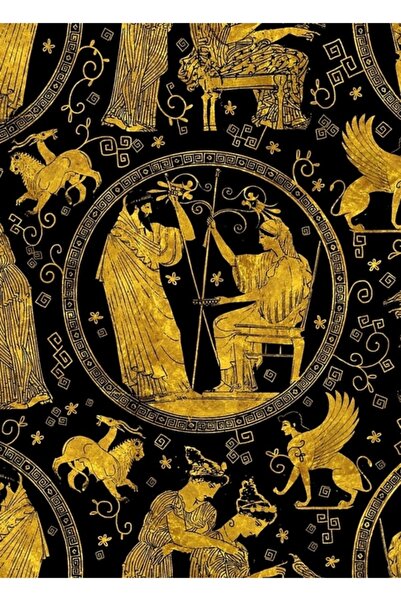 Universal Ελληνική Τέχνη Ζωγραφική Ξύλινη Αφίσα Διακοσμητική